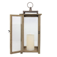 Rustic Wood Lanterns | Farmhouse Decor | Stonebriar Collection
