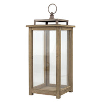 Rustic Wood Lanterns | Farmhouse Decor | Stonebriar Collection