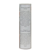 St. Michael Flickering LED Prayer Candle with Timer