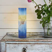Holy Spirit Flickering Lifelike LED Prayer Candle with Timer