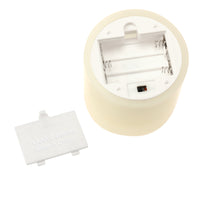 6 Pack Real Wax 3x4 Flameless LED Pillar Candles with Remote and Timer