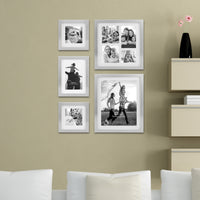 5 Piece Silver Picture Frames | Gallery Wall Inspiration | Stonebriar Collection