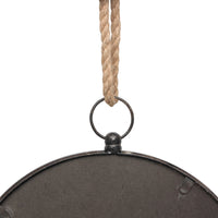 Large Round Metal Mirror for Wall | Stonebriar Collection
