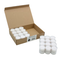 Unscented Long Burning Clear Cup Tealight Candles | Stonebriar Collection