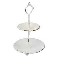 Two Tier Tray Farmhouse | Stonebriar Collection