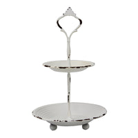 Two Tier Tray Farmhouse | Stonebriar Collection