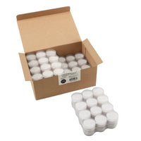Unscented Long Burning Clear Cup Tealight Candles | Stonebriar Collection