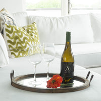 Rustic Serving Trays | Wood Serving Tray with Handles | Stonebriar Collection