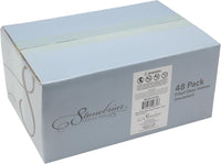 Stonebriar 12 Hour Long Burning Unscented Wax Filled Votive Holders, 24 Pack, White