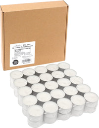 Stonebriar 300 Pack Unscented 8 Hour Extended Burn Time Tea Light Candles (WS)