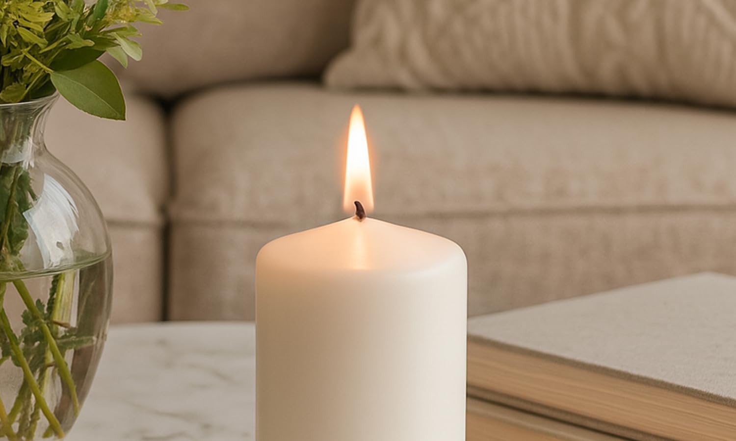 Stonebriar pillar candle hero