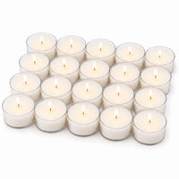 Stonebriar 9-hour oversized tealight candles, clear cup, 20 pack