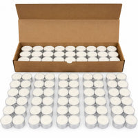Stonebriar oversized aluminum-cup tealights, 40-count pack