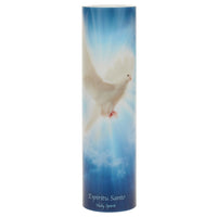Stonebriar flameless LED religious devotional candle with automatic timer