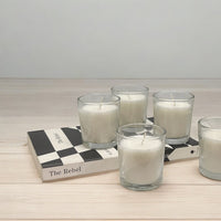 Stonebriar Votive Candles, 12 Hour Burn Time, Unscented Long-Lasting Wax Filled Candles in Clear Glass for Home Décor & Special Occasions, Pack of 48, White