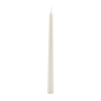Tall 10" Unscented Dripless 30 Pack Taper Candles