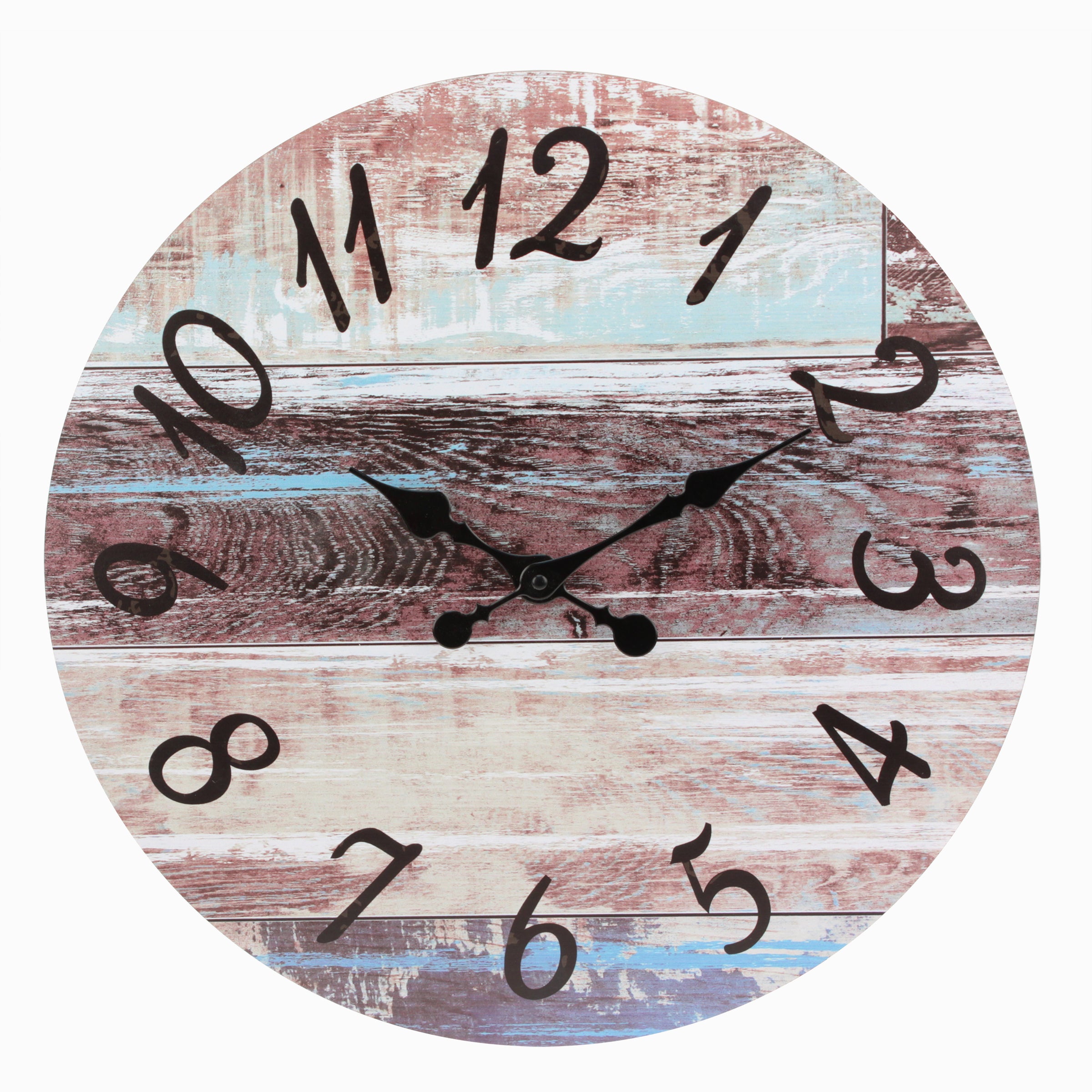 18” Round Rustic Wall Clock (WS)