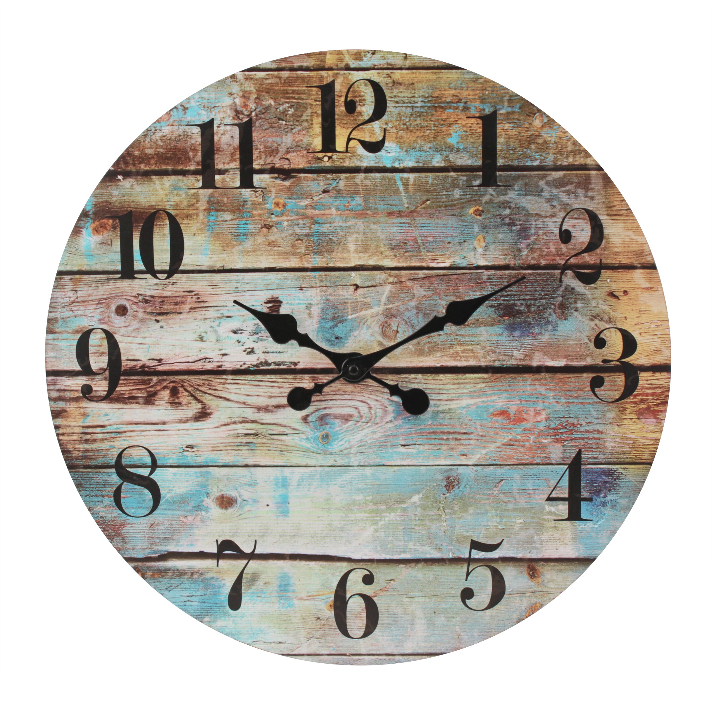 18” Round Rustic Wall Clock (WS)