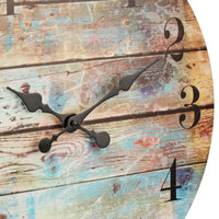 18” Round Rustic Wall Clock