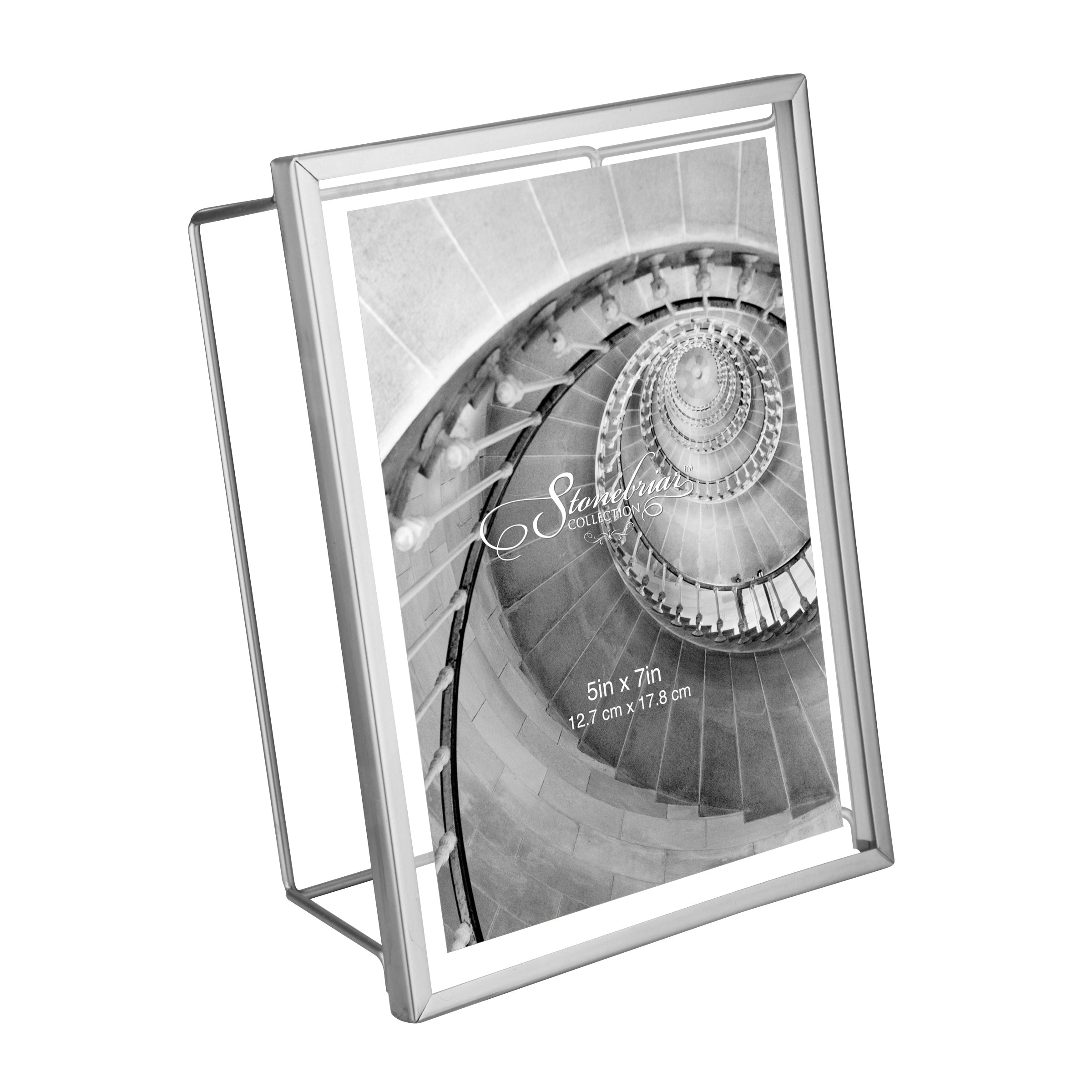 5x7 Wire Frame - Metallic Silver (WS)