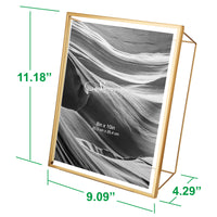 8x10 Wire Frame - Gold