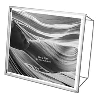8x10 Wire Frame - Metallic Silver