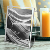 8x10 Wire Frame - Metallic Silver