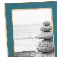 Stonebriar Decorative Epoxy Photo Frame for Table Top or Wall Hanging Display