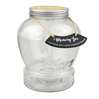 Top Shelf Childhood Memory Jar with 180 Tickets, Pen, and Decorative Lid