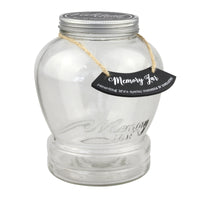 Top Shelf Feel Good Memory Jar With 180 Tickets, Pen, and Decorative Lid