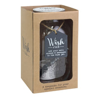 Top Shelf Wedding Wish Jar With 100 Tickets, Pen, and Decorative Lid