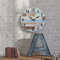 Coastal Wall Clock | Beach House Decor | Stonebriar Collection