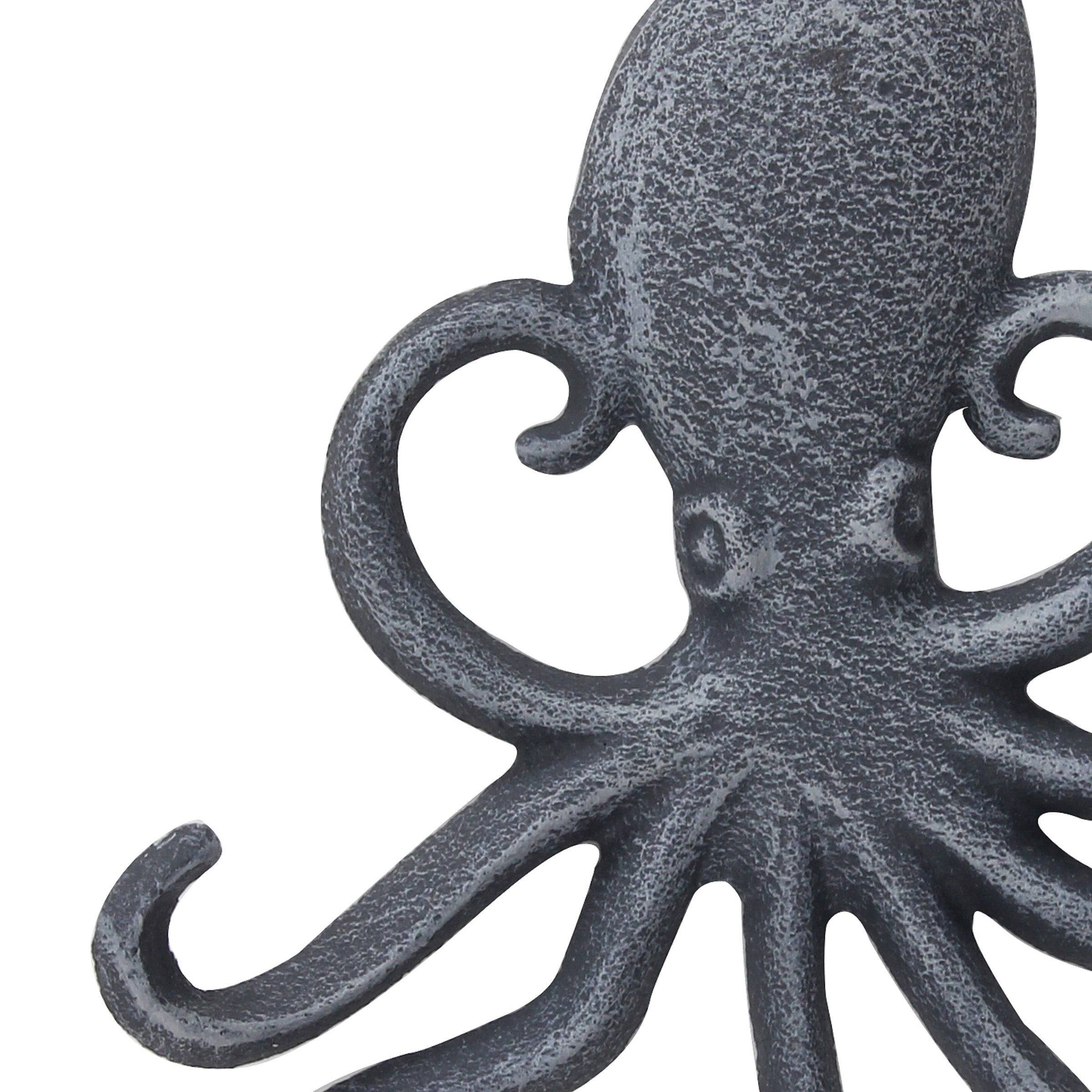Cast Iron Octopus Wall Hook, Iron Octopus Hook Iron Material