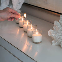 Clear Glass Votive Candles | Stonebriar Collection