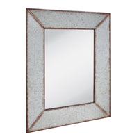 Galvanized Metal Framed Mirror | Stonebriar Collection