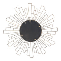 Gold Geometric Sunburst Mirror | Stonebriar Collection