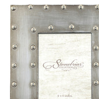 4x6 Metal Wrapped Picture Frame | Industrial Home Decor | Stonebriar Collection