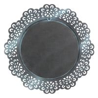Round Lace Metal Wall Mirror | Stonebriar Collection