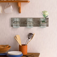 Hanging Mason Jar Wall Decor | Stonebriar Collection