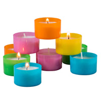 Multicolor Tealight Candles Bulk | Stonebriar Collection
