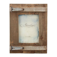 Rustic Wood Barn Door Picture Frame | Farmhouse Home Decor | Stonebriar Collection