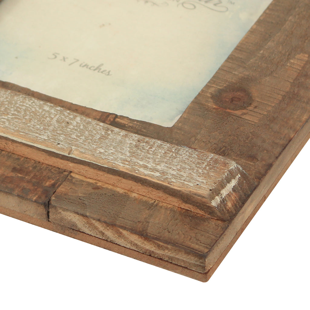 Rustic Natural Wood Barn Door Picture Frame Stonebriar Collection