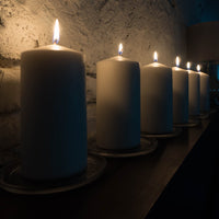 Unscented Pillar Candles | Stonebriar Collection