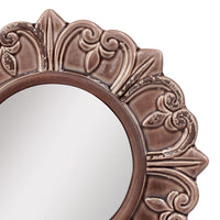 Ceramic Circular Mirror | Stonebriar Collection