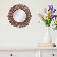Ceramic Circular Mirror | Stonebriar Collection