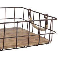 Wire Baskets with Handles | Home Decor | Stonebriar Collection