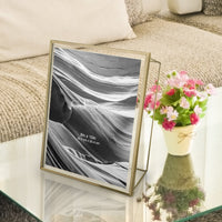 Decorative Wire Metal Floating Photo Frame