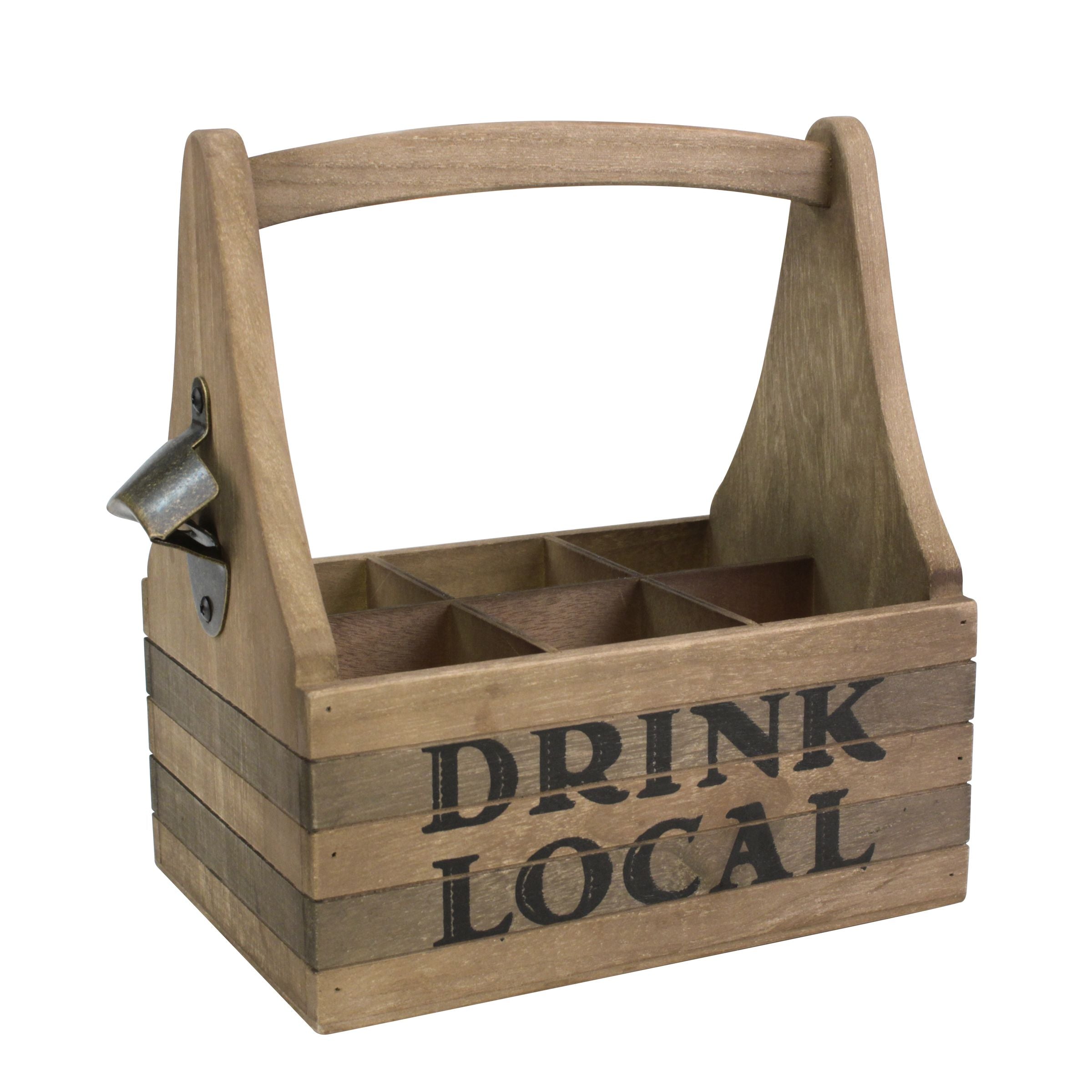 Wood Drink Caddy | Stonebriar Collection